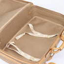GUCCI Micro GG Trunk PVC Beige Gold Tone 010 3904908 60 Auth 207749A-25