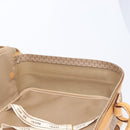 GUCCI Micro GG Trunk PVC Beige Gold Tone 010 3904908 60 Auth 207749A-26