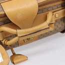 GUCCI Micro GG Trunk PVC Beige Gold Tone 010 3904908 60 Auth 207749A-7