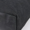 GUCCI GG Canvas Hand Bag Black Gold Tone 002 1097 Auth 207751-11