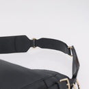 GUCCI Sherry Line Shoulder Bag Leather Gray Silver 247597 Auth 207752A-8