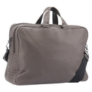 Bottega Veneta INTRECCIATO Business Bag Leather 2way Gray Auth 207753A-1