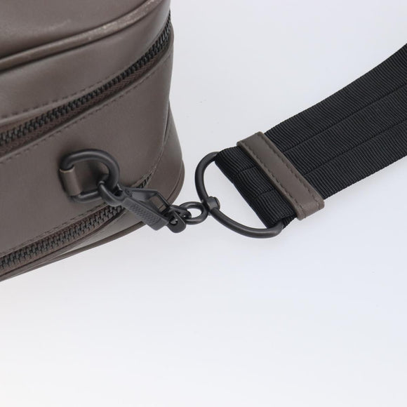 Bottega Veneta INTRECCIATO Business Bag Leather 2way Gray Auth 207753A