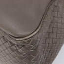 Bottega Veneta INTRECCIATO Business Bag Leather 2way Gray Auth 207753A-14