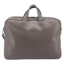Bottega Veneta INTRECCIATO Business Bag Leather 2way Gray Auth 207753A-3