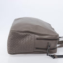 Bottega Veneta INTRECCIATO Business Bag Leather 2way Gray Auth 207753A-4