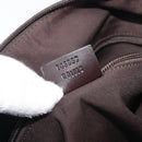 GUCCI GG Canvas Shoulder Bag Beige Silver 145857 Auth 207754-27