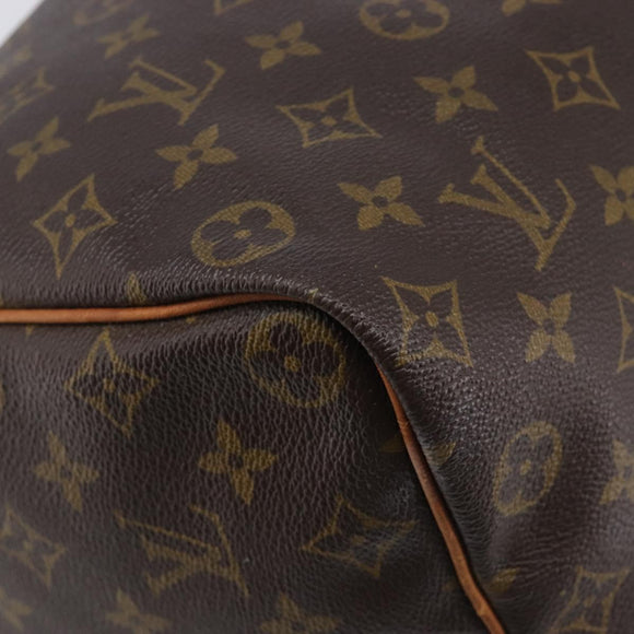 LOUIS VUITTON Monogram Speedy 35 Hand Bag M41524 LV Auth 207755