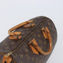 LOUIS VUITTON Monogram Speedy 35 Hand Bag M41524 LV Auth 207755-6