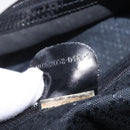 GUCCI Bamboo Hand Bag Canvas Black Silver 002 2058 0412 5 Auth 207757-23
