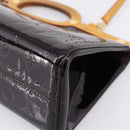 LOUIS VUITTON Monogram Vernis Roxbury Drive Bag Amarante M91995 LV Auth 207758A-10