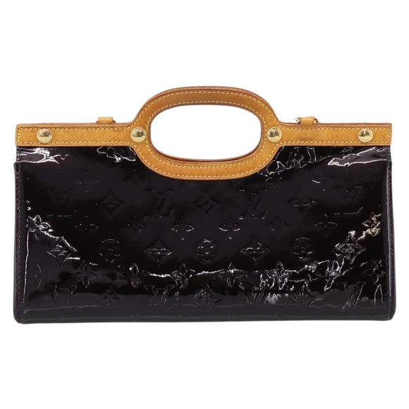 LOUIS VUITTON Monogram Vernis Roxbury Drive Bag Amarante M91995 LV Auth 207758A