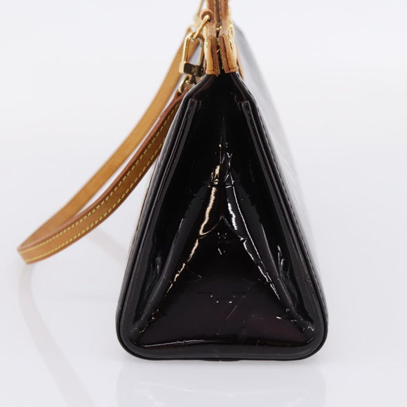 LOUIS VUITTON Monogram Vernis Roxbury Drive Bag Amarante M91995 LV Auth 207758A