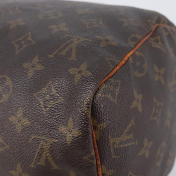 LOUIS VUITTON Monogram Speedy 30 Hand Bag M41526 LV Auth 207759