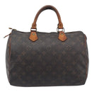 LOUIS VUITTON Monogram Speedy 30 Hand Bag M41526 LV Auth 207759-3