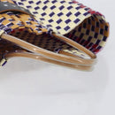 Marni Hand Bag Vinyl Multicolor Silver Auth 207761A-7