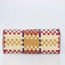 Marni Hand Bag Vinyl Multicolor Silver Auth 207761A-5