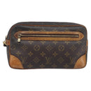 LOUIS VUITTON Monogram Marly Dragonne GM Clutch Bag M51825 LV Auth 207764-2