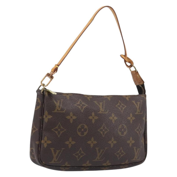 LOUIS VUITTON Monogram Pochette Accessoires Pouch M51980 LV Auth 207766A