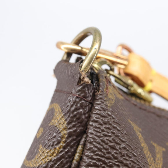 LOUIS VUITTON Monogram Pochette Accessoires Pouch M51980 LV Auth 207766A