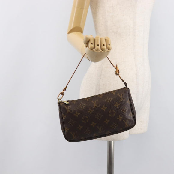 LOUIS VUITTON Monogram Pochette Accessoires Pouch M51980 LV Auth 207766A