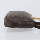 LOUIS VUITTON Monogram Pochette Accessoires Pouch M51980 LV Auth 207766A-3