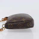 LOUIS VUITTON Monogram Pochette Accessoires Pouch M51980 LV Auth 207766A-4