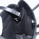 Balenciaga Shopping Tote XXS Hand Bag Leather 2way Black 757776 Auth 207768A-21