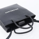 Balenciaga Shopping Tote XXS Hand Bag Leather 2way Black 757776 Auth 207768A-6