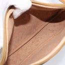 GUCCI Micro GG Shoulder Bag PVC Beige Gold Tone 007 123 0428 Auth 207770-22