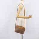 GUCCI Micro GG Shoulder Bag PVC Beige Gold Tone 007 123 0428 Auth 207770-26