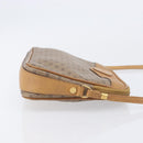 GUCCI Micro GG Shoulder Bag PVC Beige Gold Tone 007 123 0428 Auth 207770-4
