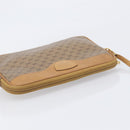 GUCCI Micro GG Shoulder Bag PVC Beige Gold Tone 007 123 0428 Auth 207770-6