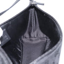 GUCCI GG Canvas Accessory Pouch Black Silver 07198 Auth 207773A-18