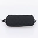 GUCCI GG Canvas Accessory Pouch Black Silver 07198 Auth 207773A-9