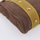 LOUIS VUITTON Antigua Cabas PM Hand Bag Canvas Brown M40089 LV Auth 207775-11