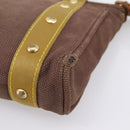LOUIS VUITTON Antigua Cabas PM Hand Bag Canvas Brown M40089 LV Auth 207775-12