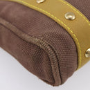 LOUIS VUITTON Antigua Cabas PM Hand Bag Canvas Brown M40089 LV Auth 207775-14