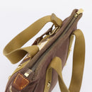 LOUIS VUITTON Antigua Cabas PM Hand Bag Canvas Brown M40089 LV Auth 207775-6