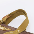 LOUIS VUITTON Antigua Cabas PM Hand Bag Canvas Brown M40089 LV Auth 207775-8