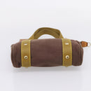 LOUIS VUITTON Antigua Cabas PM Hand Bag Canvas Brown M40089 LV Auth 207775-9