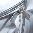 LOUIS VUITTON Suhari Lockit PM Hand Bag Silver M95541 LV Auth 207778V-11