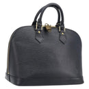 LOUIS VUITTON Epi Alma Hand Bag Noir Black M52142 LV Auth 207780V-1