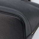 LOUIS VUITTON Epi Alma Hand Bag Noir Black M52142 LV Auth 207780V-12