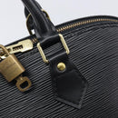 LOUIS VUITTON Epi Alma Hand Bag Noir Black M52142 LV Auth 207780V-14