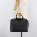 LOUIS VUITTON Epi Alma Hand Bag Noir Black M52142 LV Auth 207780V-23