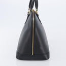 LOUIS VUITTON Epi Alma Hand Bag Noir Black M52142 LV Auth 207780V-4
