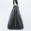 LOUIS VUITTON Epi Alma Hand Bag Noir Black M52142 LV Auth 207780V-5