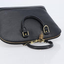 LOUIS VUITTON Epi Alma Hand Bag Noir Black M52142 LV Auth 207780V-6