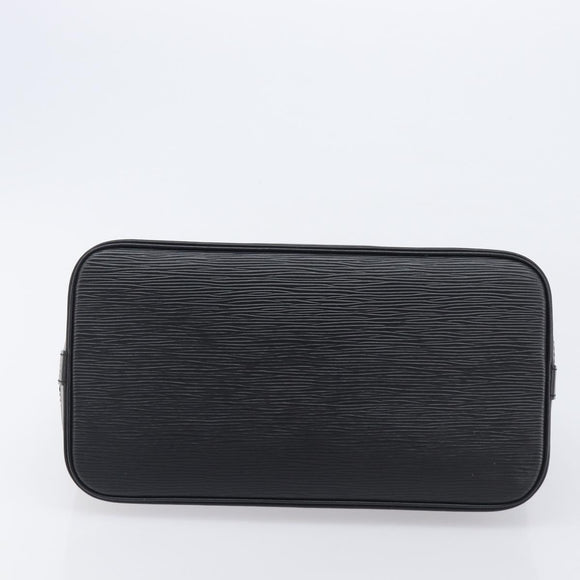 LOUIS VUITTON Epi Alma Hand Bag Noir Black M52142 LV Auth 207780V